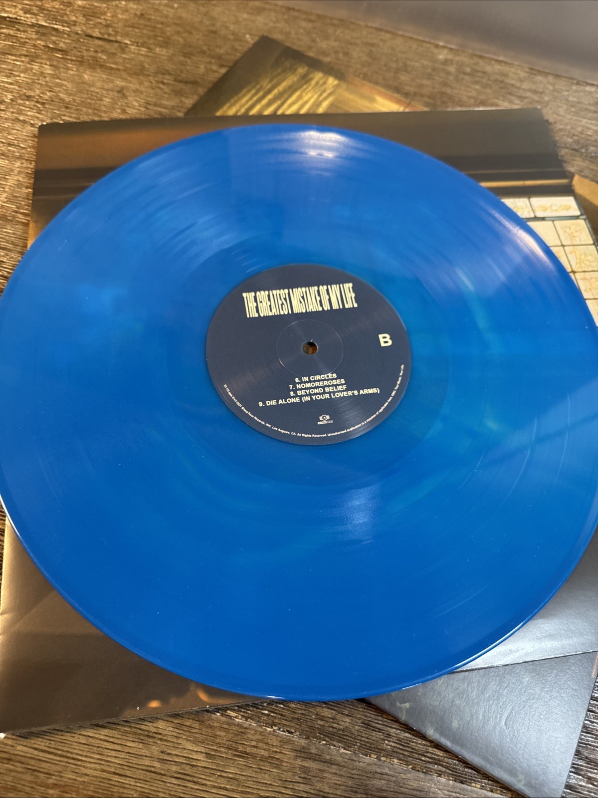 The Greatest Mistake of My Life-Sea Blue & Milky Clear Galaxy by Holding Absence