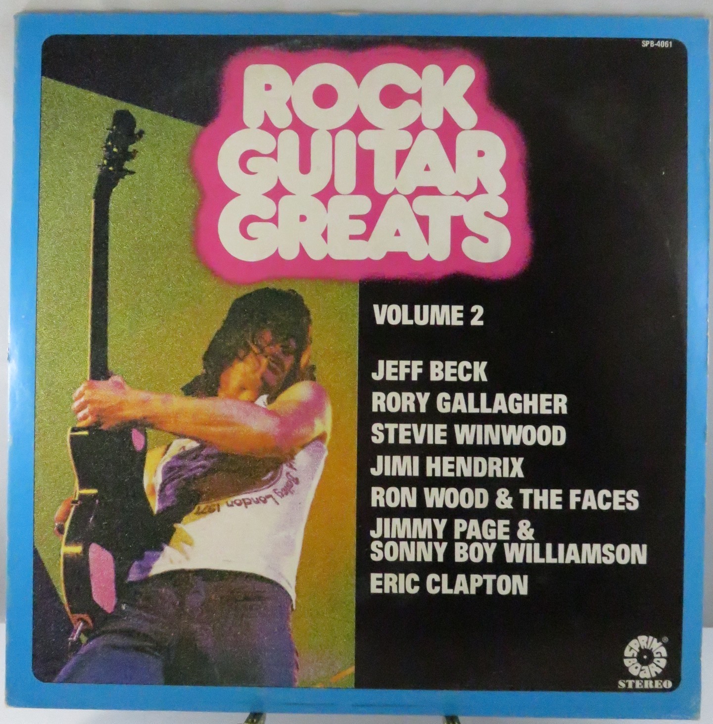 Rock Guitar Greats Volume 2 Springboard SPB-4061 1976 Rock Compilation Record