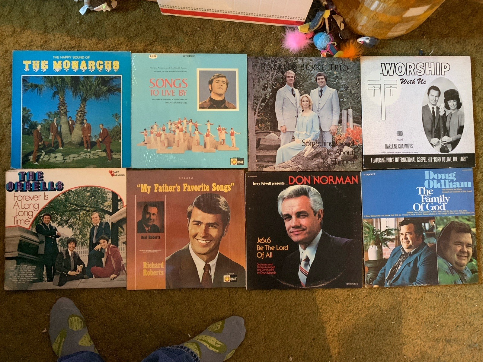 LOT OF 50 + Contemporary Christian & White Gospel LP Vinyl Xian Rock 60s 70s 80s