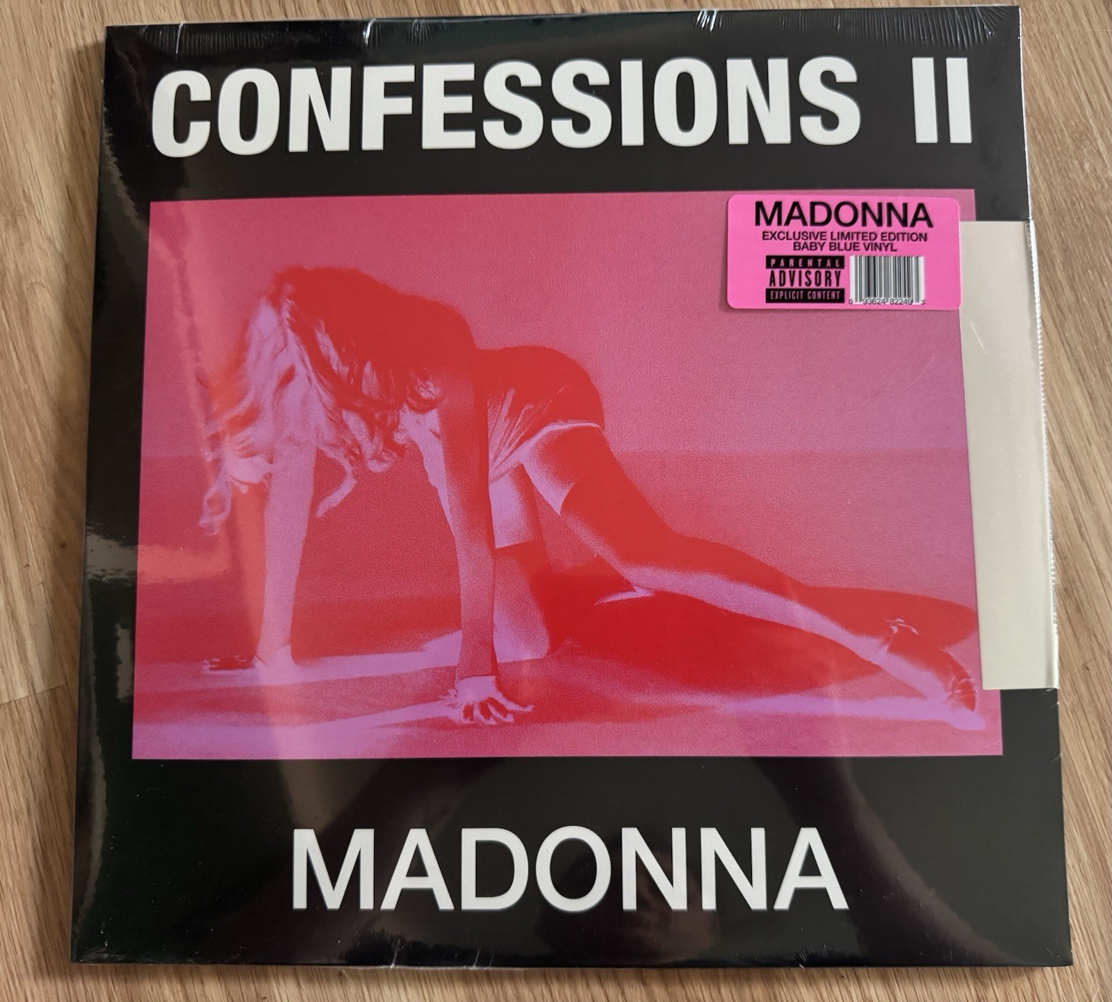Madonna Confessions II LP TikTok Baby Blue Sealed Vinyl Limited