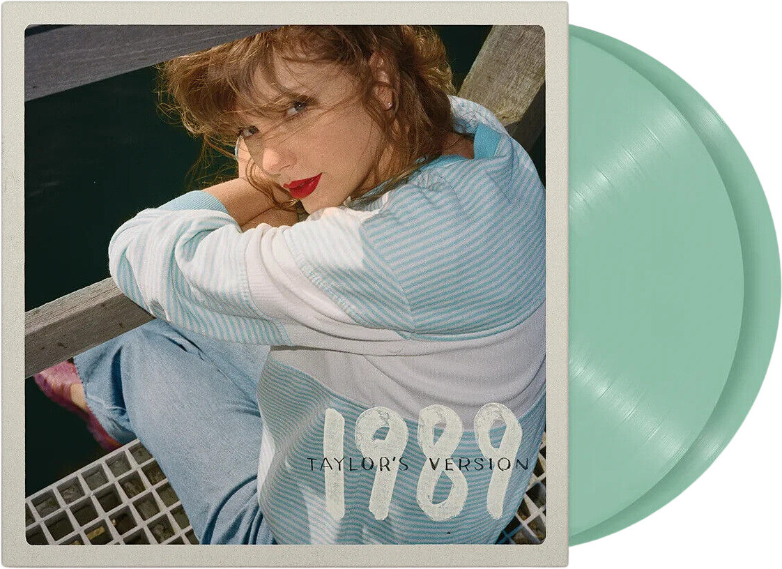 Taylor Swift 1989 Taylors Version Aquamarine Green Vinyl 2LP Sealed