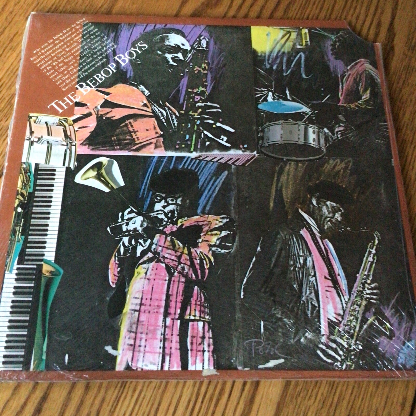 The Bebop Boys ~ Various Artists ~ Sealed Two LP Set.