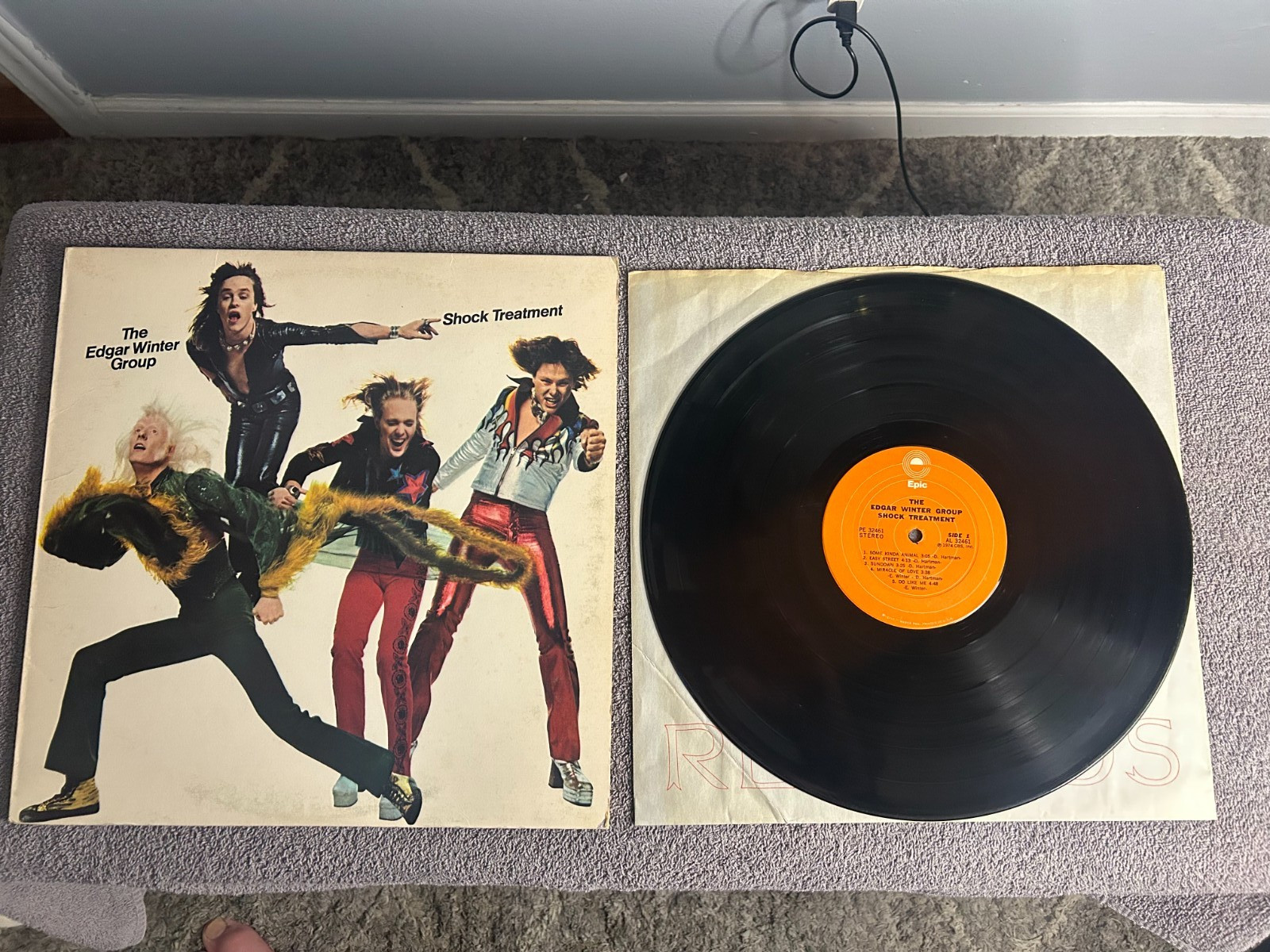 THE EDGAR WINTER GROUP “Shock Treatment” 1974 EPIC/PE32461