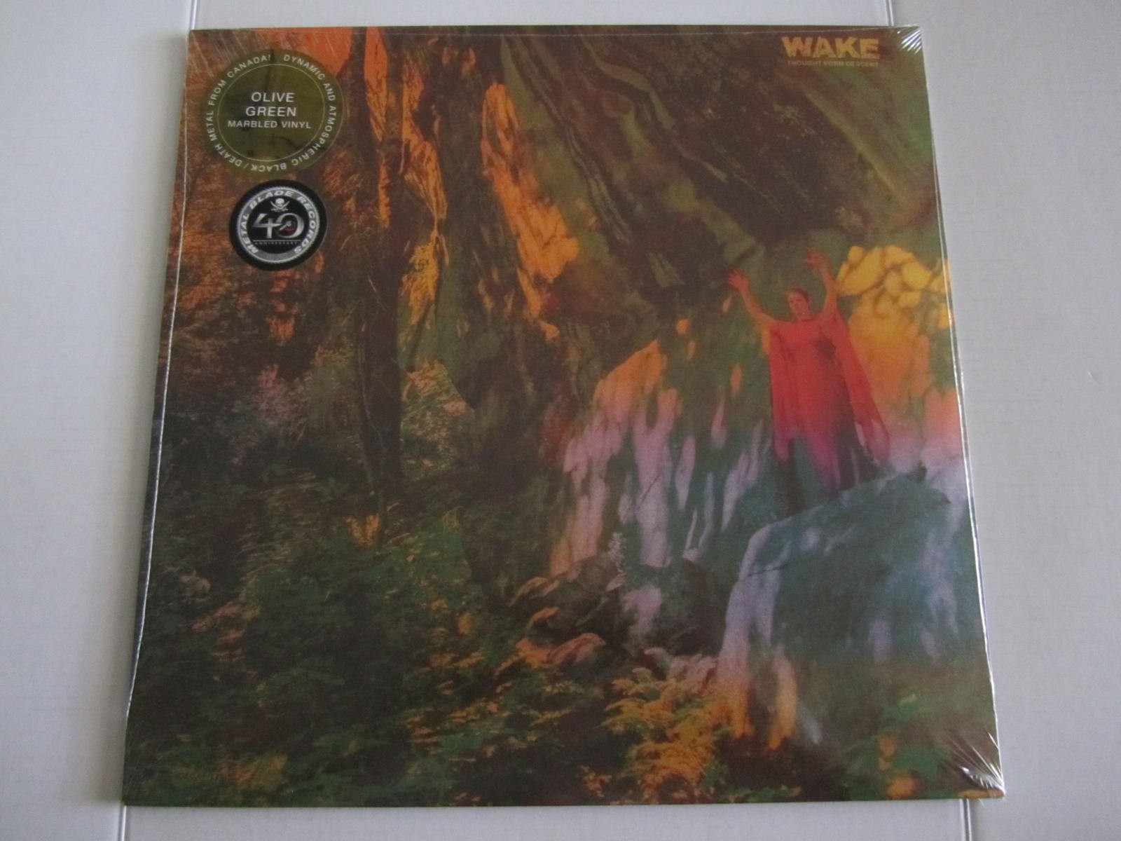 WAKE – Thought Form Descent, LP, Olive Green Marble Vinyl, 2022 – NEW, SEALED!