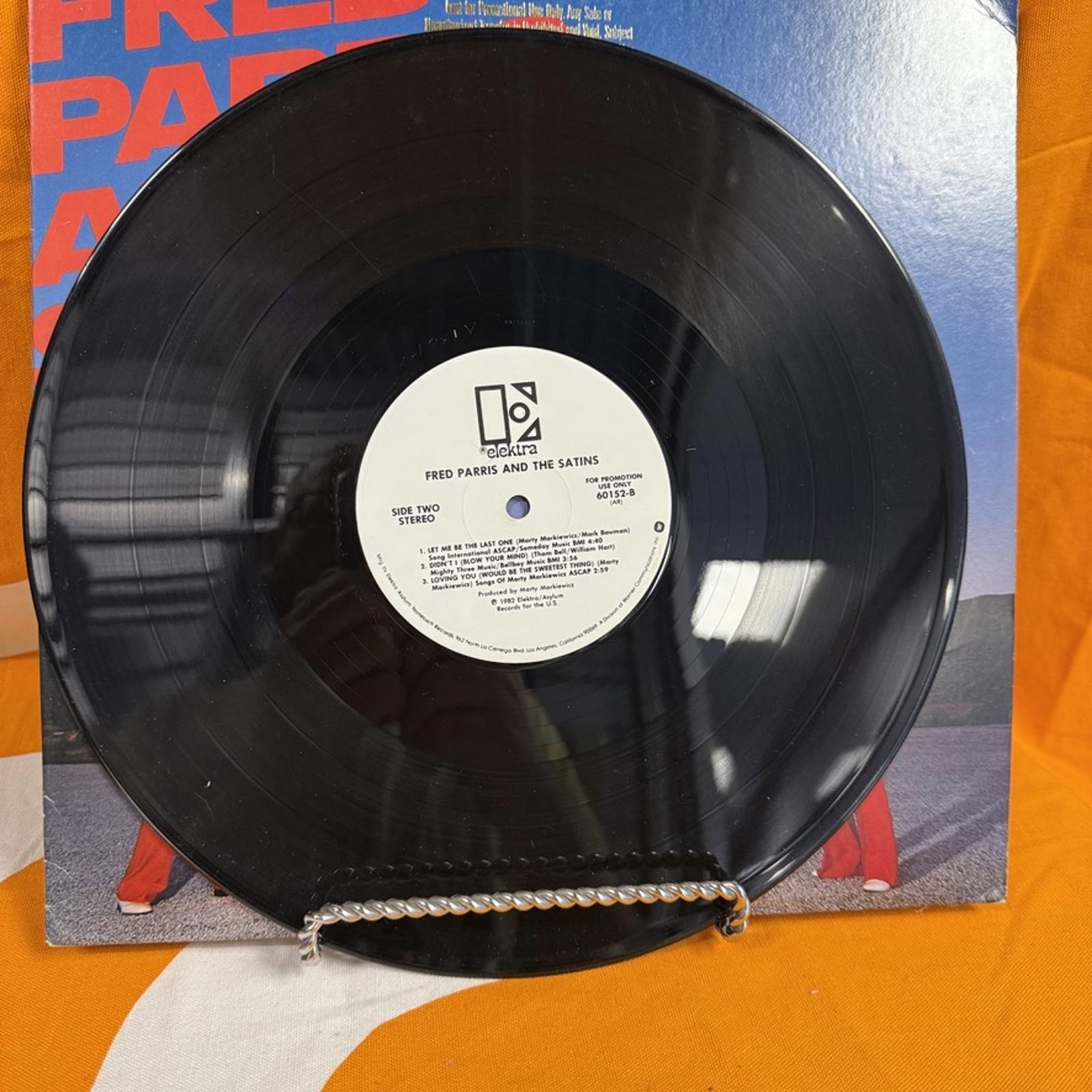 Fred Parris and The Satins Vintage Soul Vinyl LP Promo Copy 1960s Classic