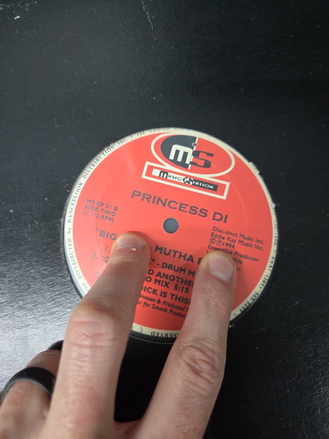 Princess Di Big D*ck-Mutha F*cka 12′ Single Vinyl 1994 1st Press Music Station