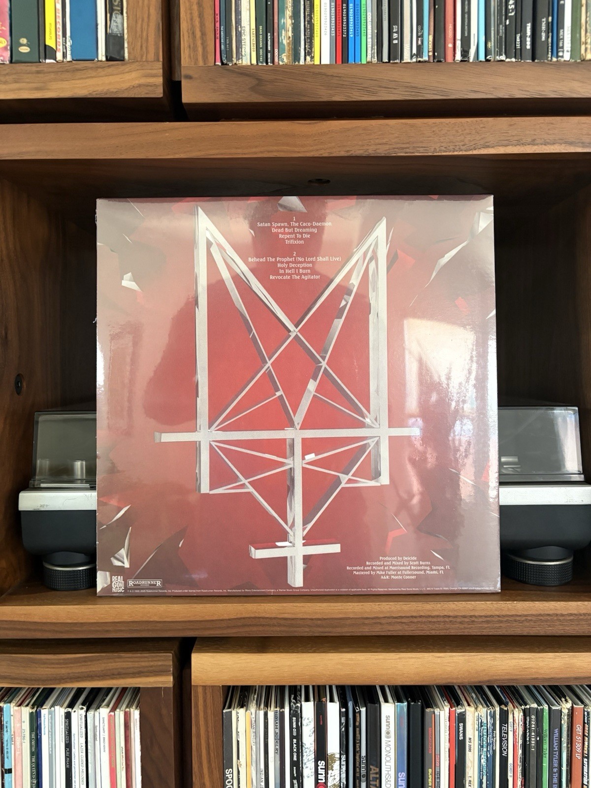 Deicide LP Legion Rainbow Inferno Colored Vinyl Record New Sealed Remastered