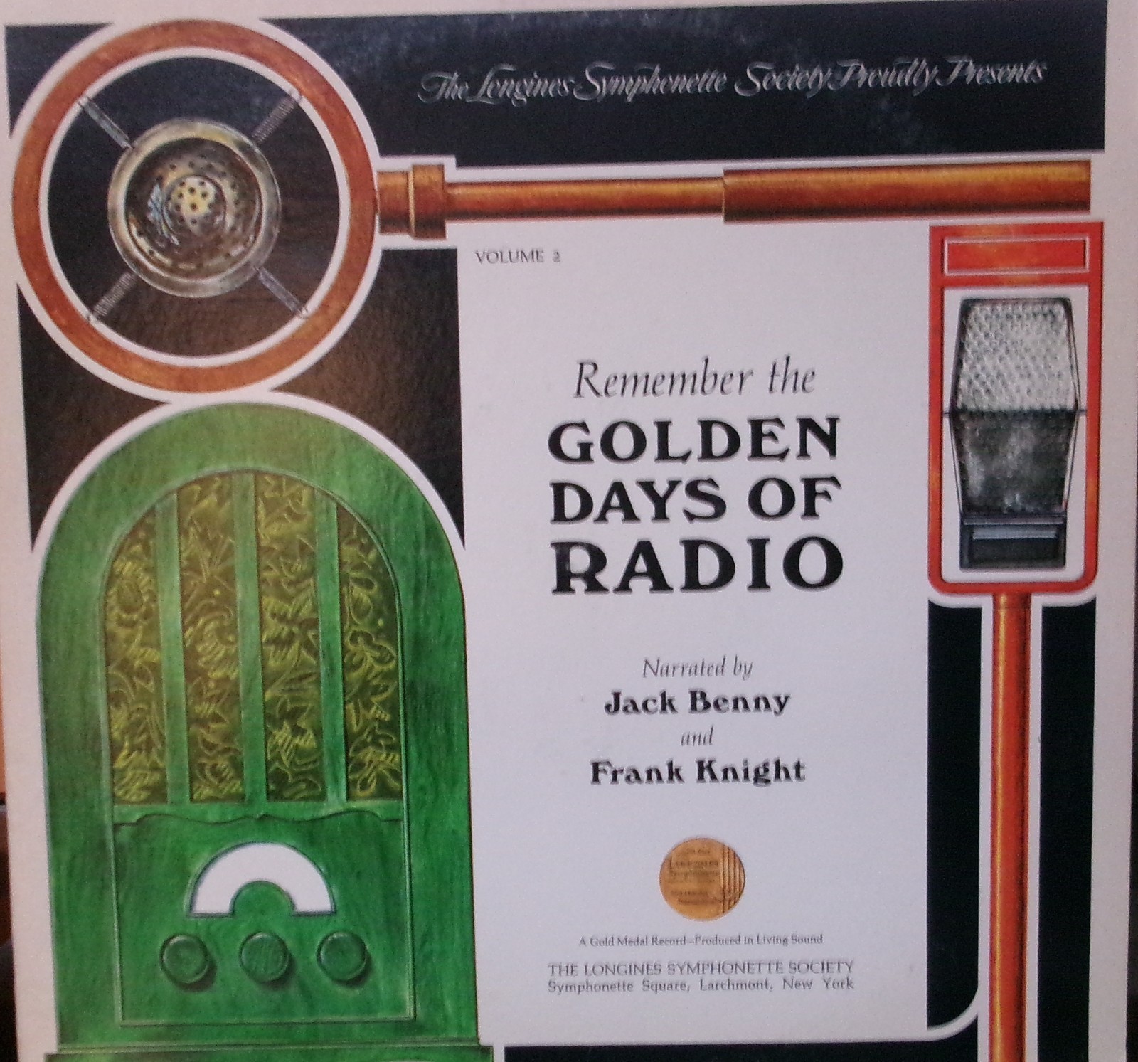 Lot of 2 Radio LP -Remember the Golden Days of Radio and The Years to Remember