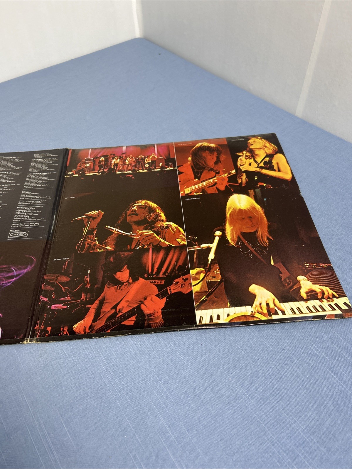 EDGAR WINTER’s WHITE TRASH – Roadwork 2xLP GATEFOLD Epic KEG 31249 HARD ROCK