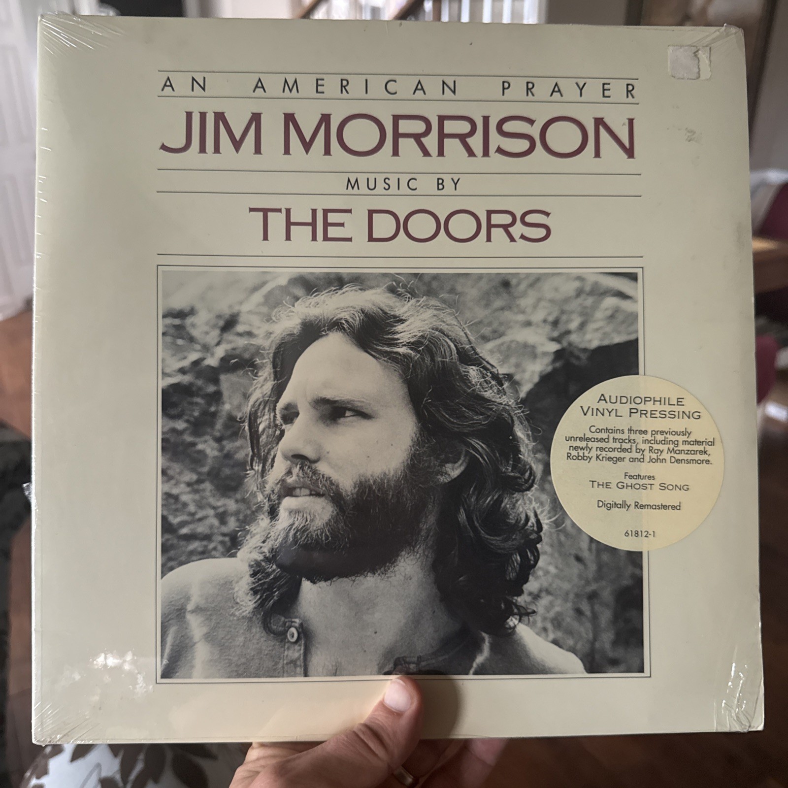 American Prayer by The Doors (LP Record, 1995) Audiophile Pressing, Sealed