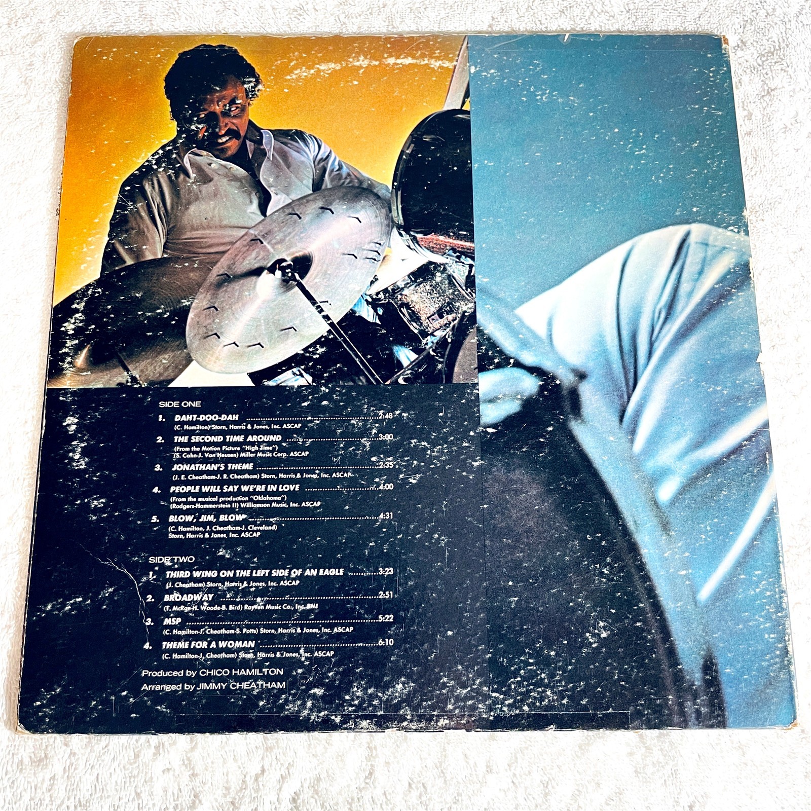 Chico Hamilton “The Gamut” 1968 Jazz LP, VG, Original Solid State Pressing