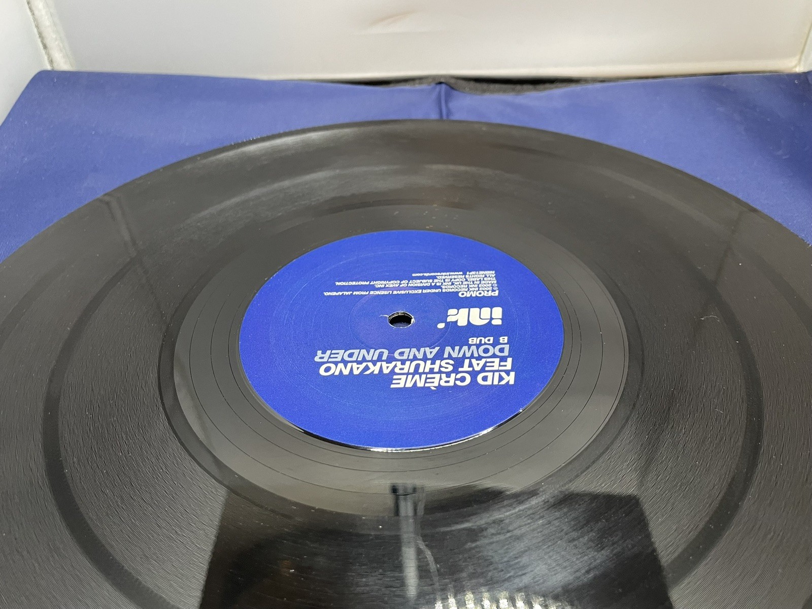 Kid Creme – Down And Under – feat. Shurakano 12” Vinyl Club Mix – Promo