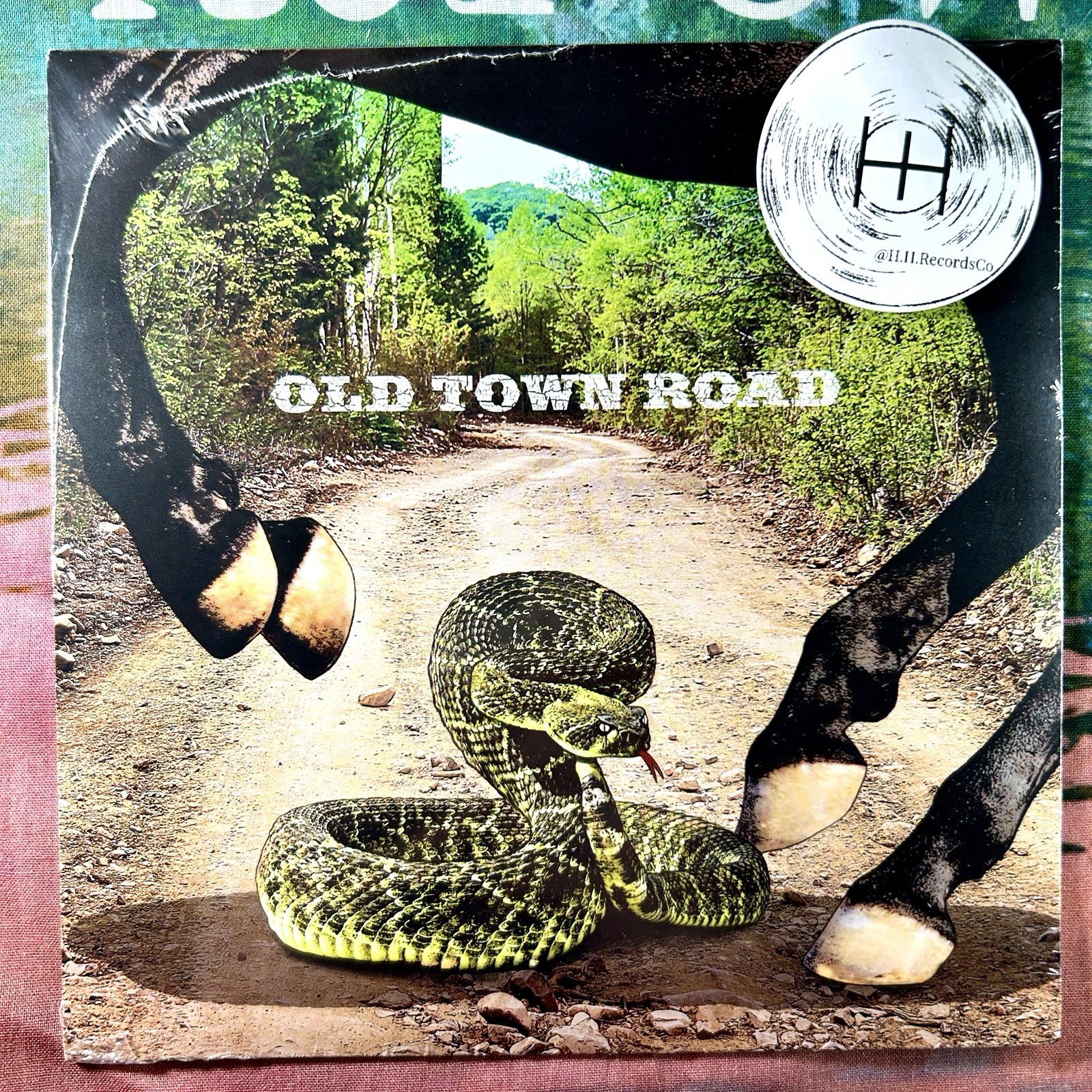 Lil Nas X Old Town Road Remix / Old Town Road 7” 45 Vinyl Record Sealed New Rare