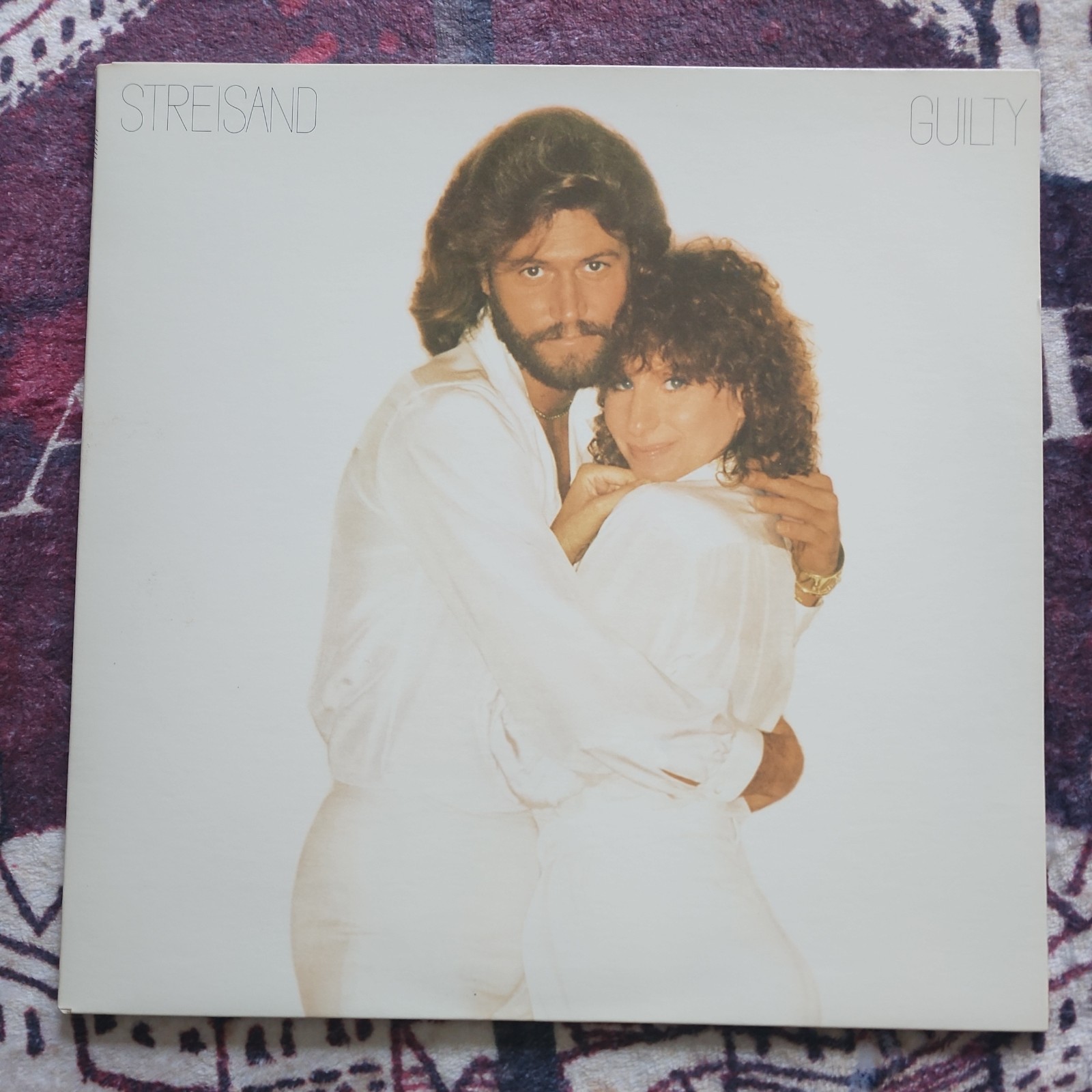 Barbara Streisand Guilty LP 1980 Columbia Records FC 36750 INNER GATEFOLD