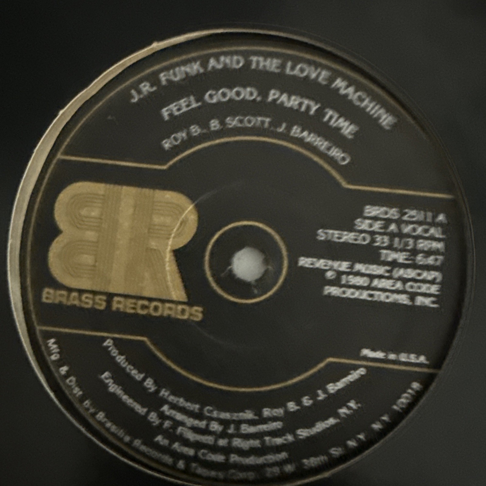 J.R. Funk And The Love Machine – Feel Good, Party Time | Vinyl | 1987 | FMS623