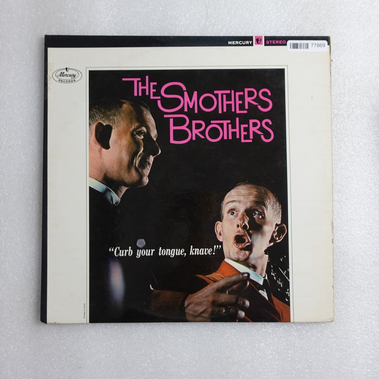 Smothers Brothers Curb Your Tongue Knave LP Vinyl Album Record Non-Music Folk,