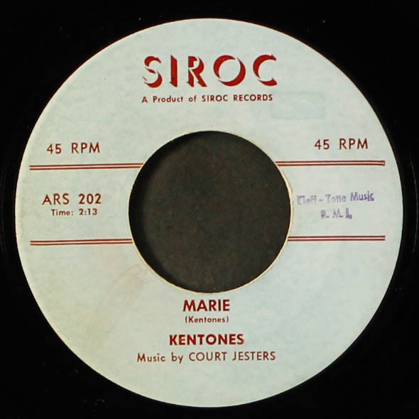 KENTONES: please make up your mind / marie SIROC 7″ Single 45 RPM