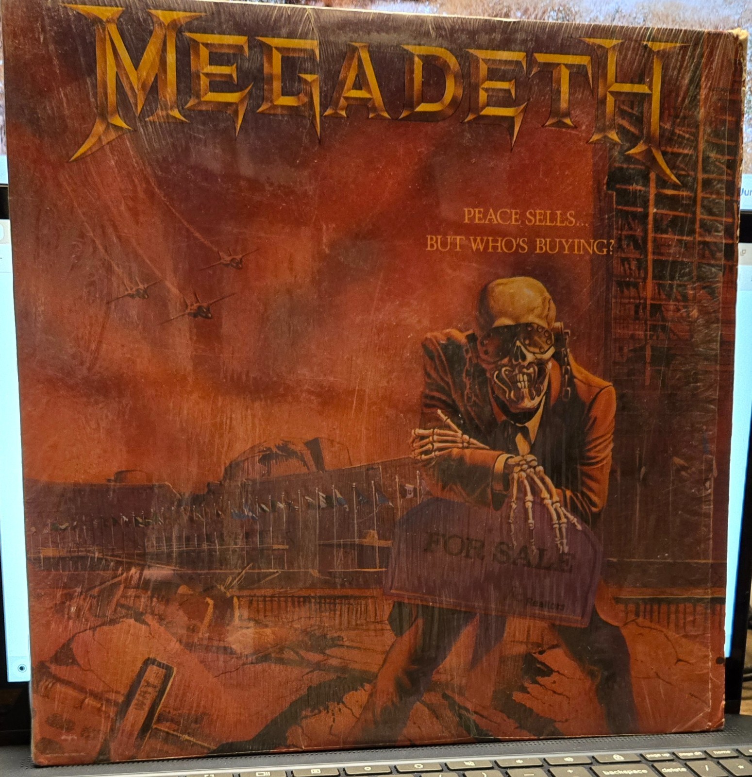 Megadeth ‎Peace Sells… But Who’s Buying? 1986 LP Record CLUB Near MINT SHRINK