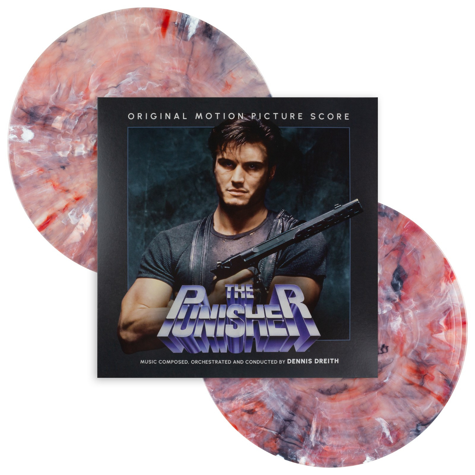 The Punisher (Original Score) MONDO EXCLUSIVE SWIRL 2xLP 2025 VINYL! Mint/Sealed