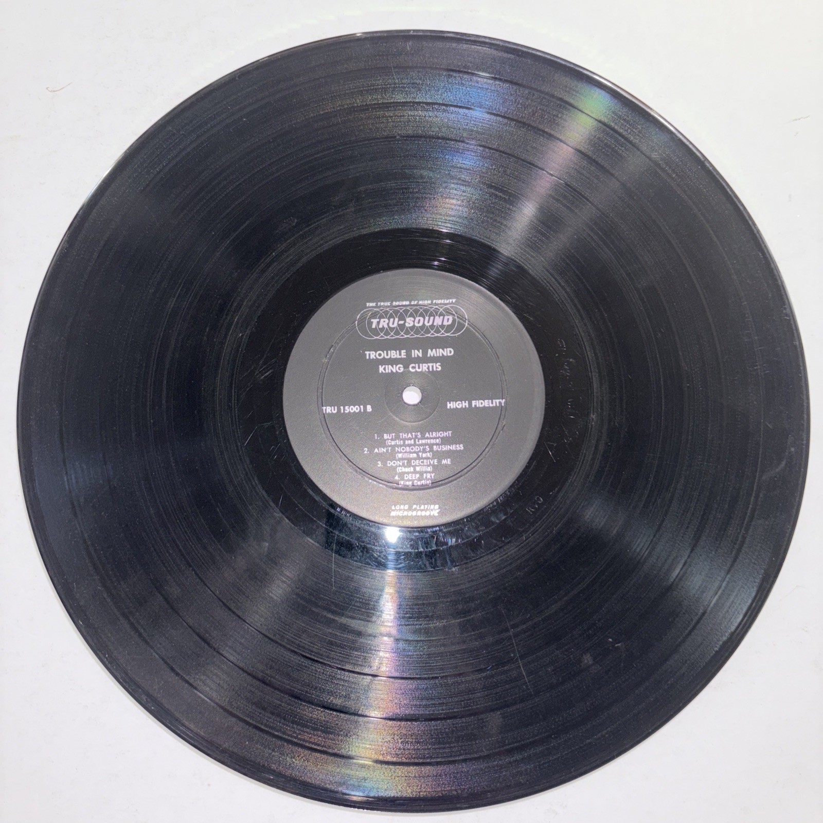 King Curtis – Trouble in Mind 1961 Mono Tru Sound Black Label