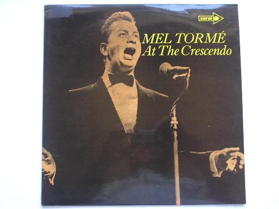 Mel Torme – At The Crescendo – Used Vinyl Record – J16414z