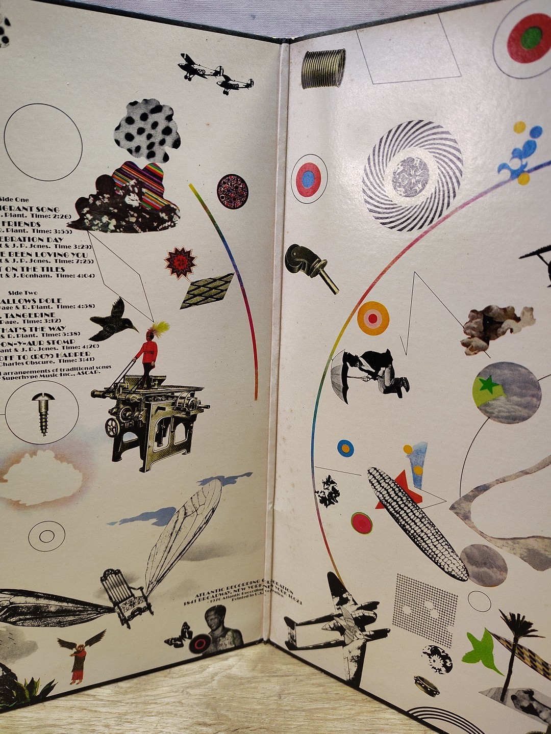 LED ZEPPELIN III SD 7201 MONARCH MASTERCRAFT “SO MOTE BE IT” NM