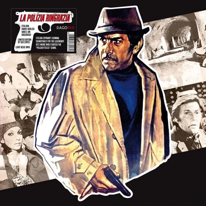 La Polizia Ringrazia – Beige Vinyl – Limited 500 – Stelvio Cipriani -Beige Vinyl