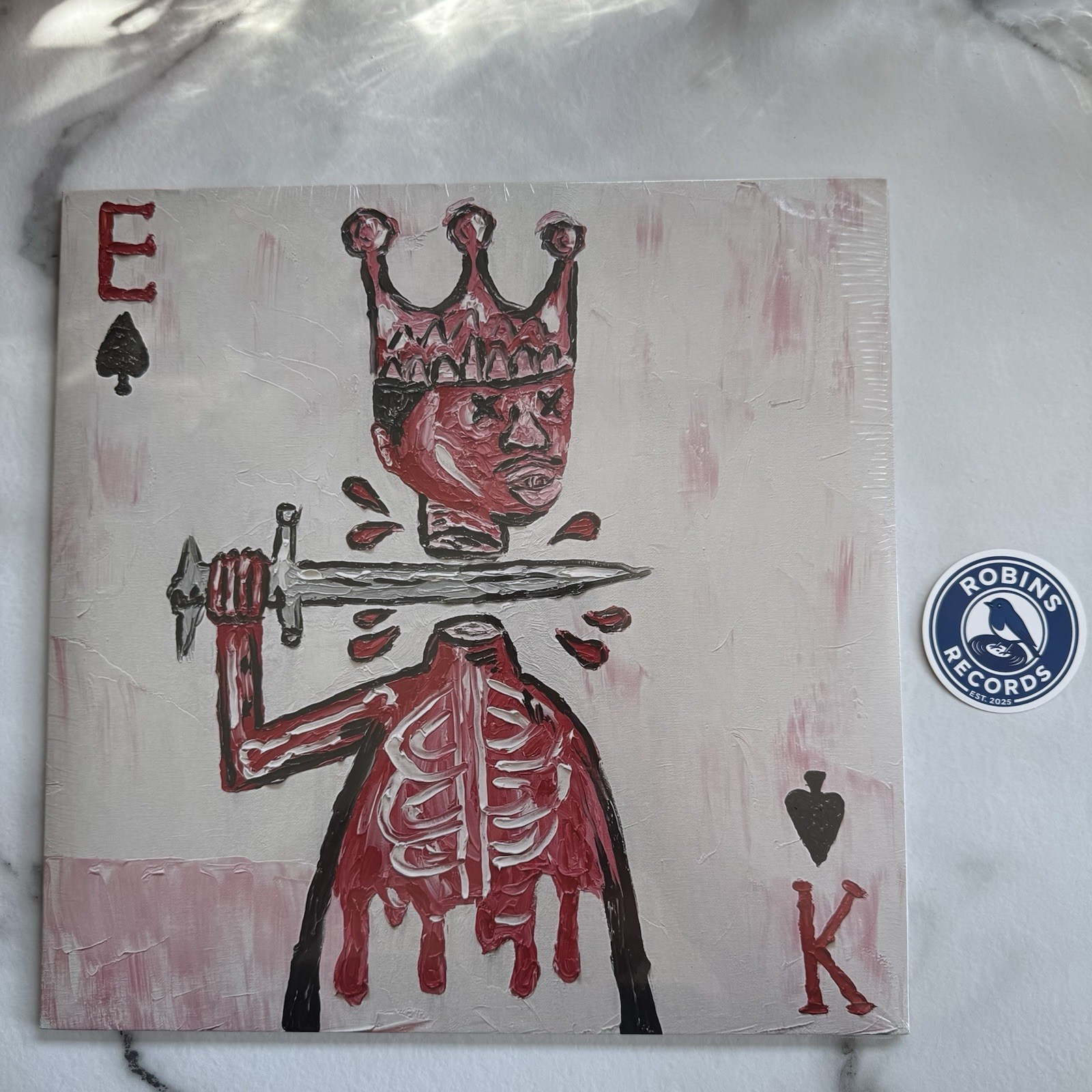 Eddie Kaine Machacha Crown Me Kaine LP Red/White Splatter Vinyl (046/100)