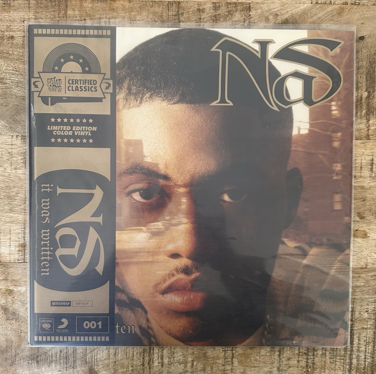 Nas – It Was Written OBI Clear Limited Vinyl