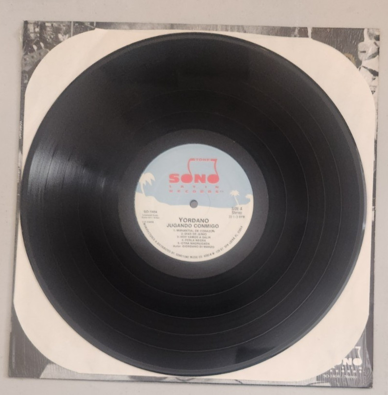 Yordano – Jugando Conmigo – Latin, Pop Rock, Ballad, Venezuela, LP