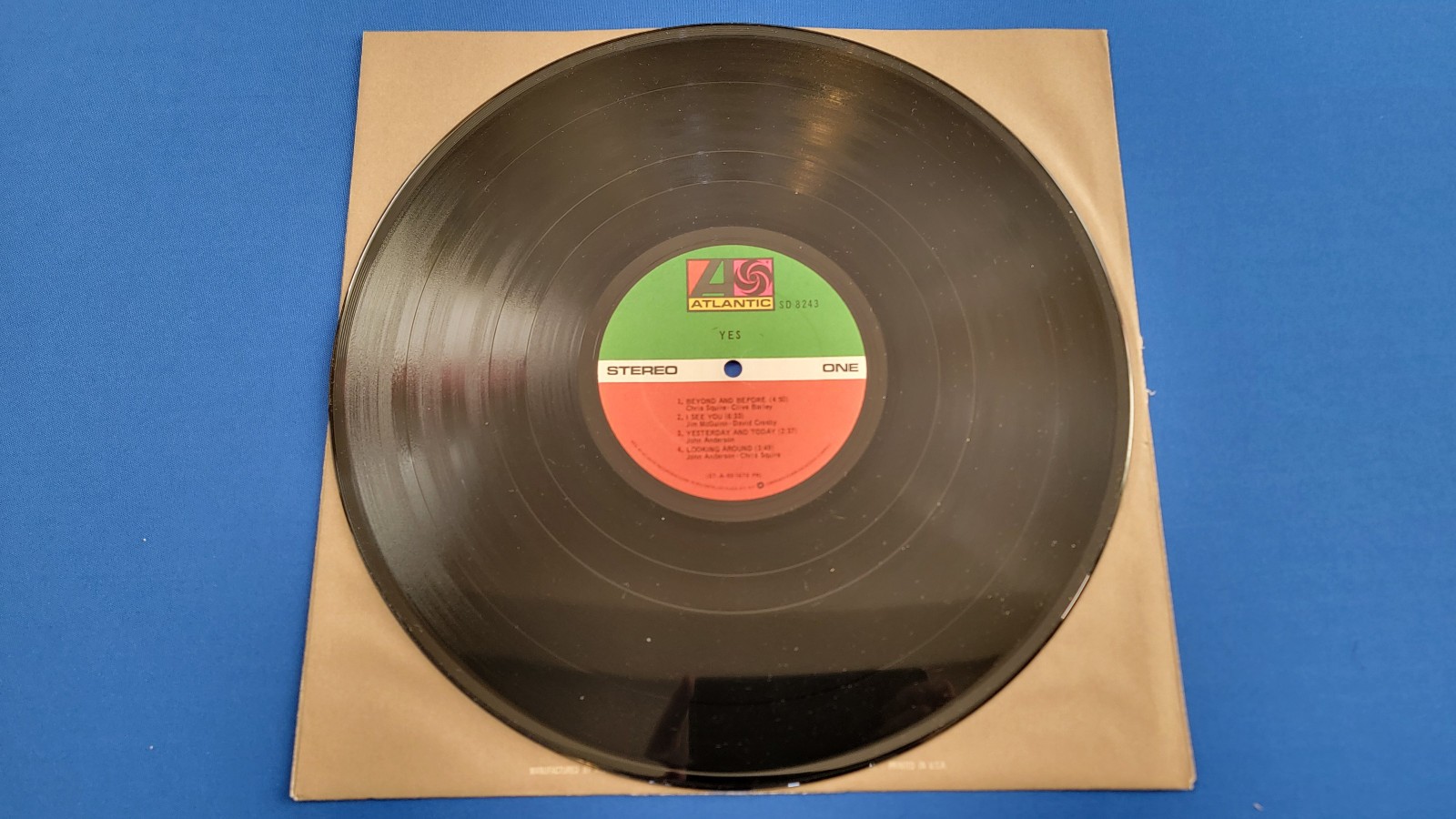 YES (SELF-TITLED) (1969 Vinyl)