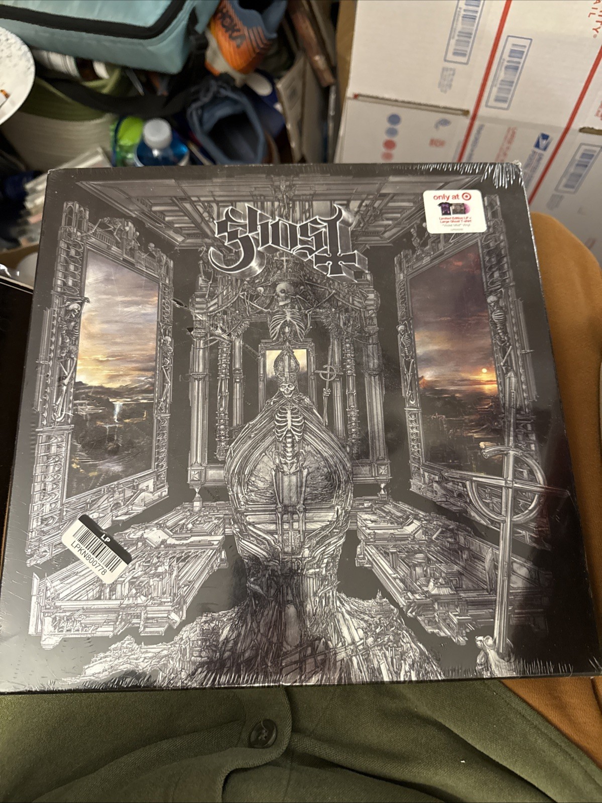 Ghost Skeleta | Limited Edition LP + Lg T-Shirt | Violet Mist Vinyl NEW SEALED