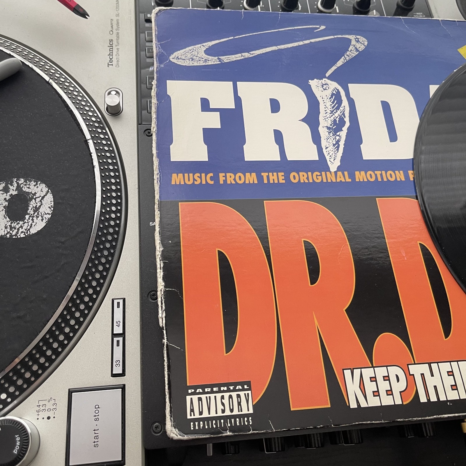 Dr. Dre – Keep Their Heads Ringin’ OG 1995 Press 12″ in Picture Cover VG+/G+