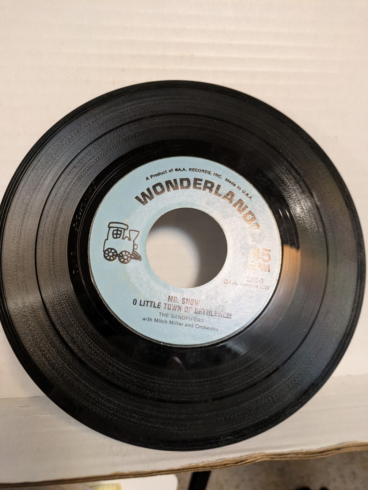 45~ The Sandpipers: “Winter wonderland, frosty the snowman/Sleigh ride” (VG)