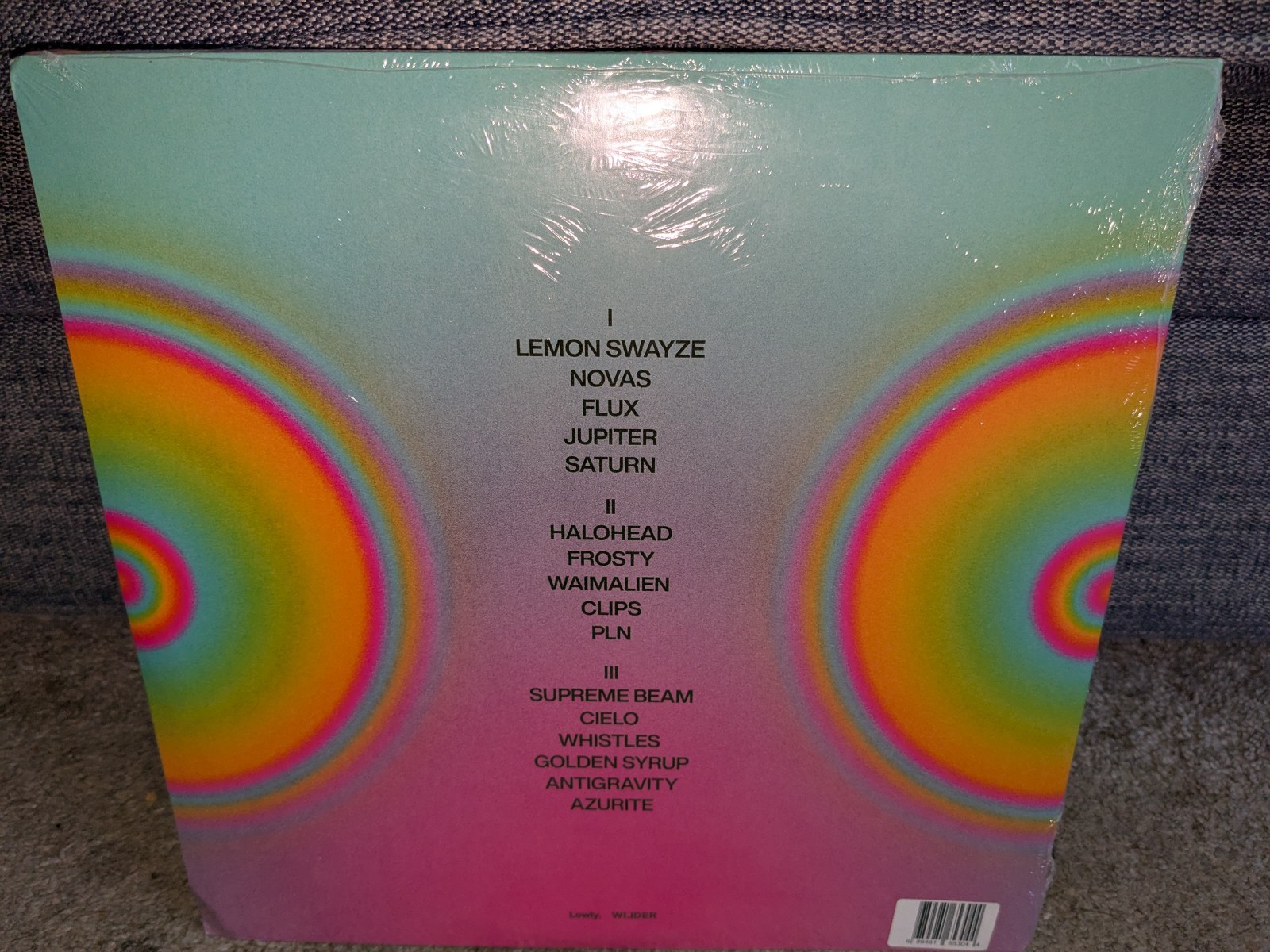 Kunzite – VISUALS – PINK TRANSPARENT Color Vinyl 2 LP – NEW & SEALED! Rare!!