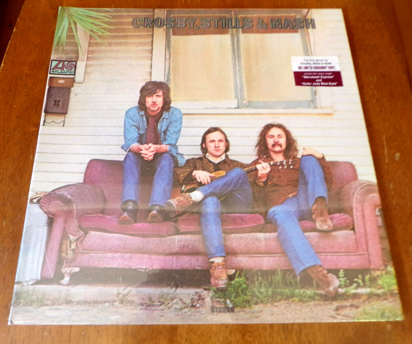 Crosby, Stills & Nash Debut Album Limited Ed Burgundy Vinyl 2019 Sealed LP