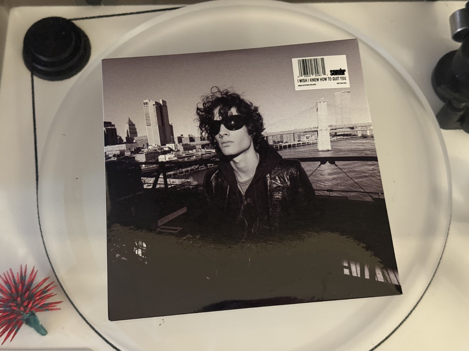 sombr i wish i knew how to quit you canal street UO Exclusive 7″ Single Vinyl
