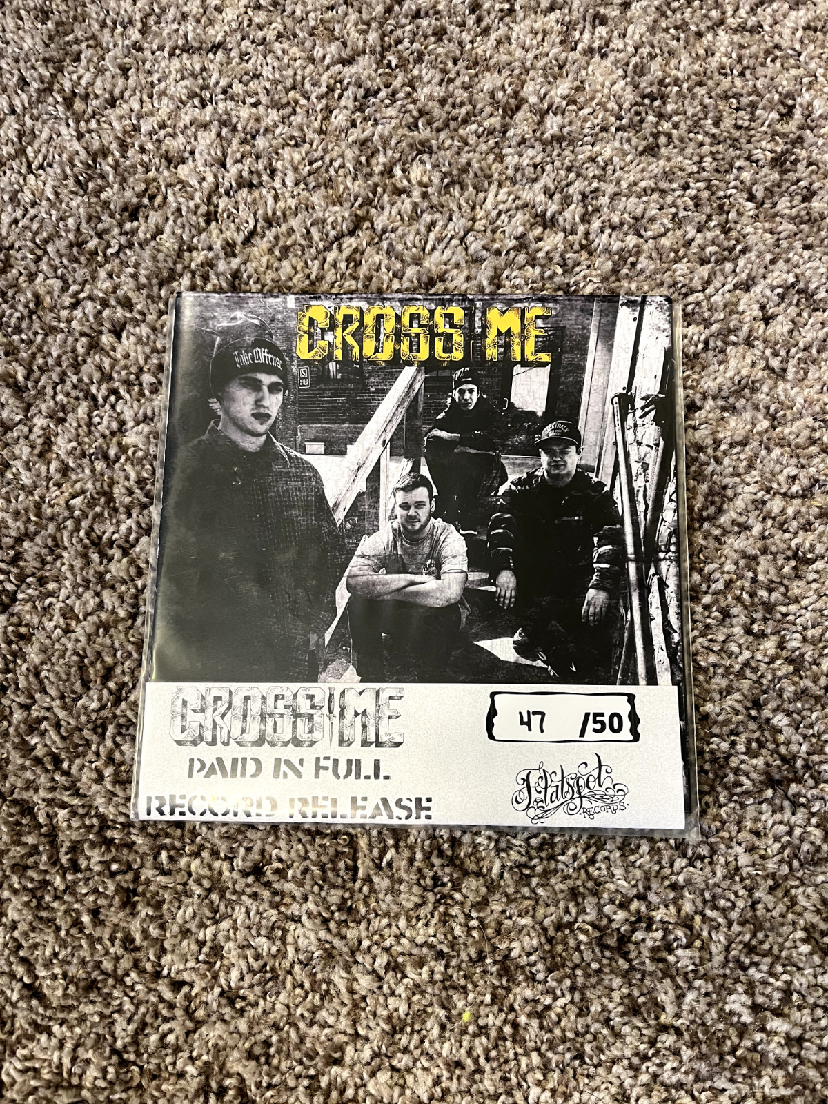 Cross Me – Paid in Full Vinyl Record First Release RARE