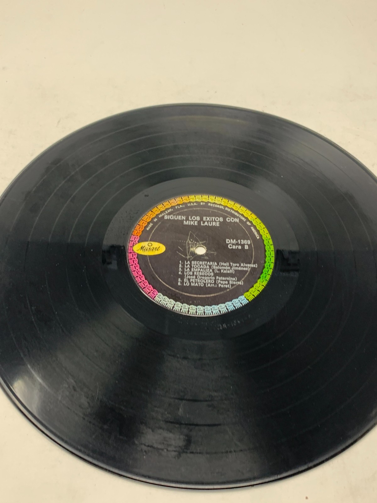 Mike Laure Siguen Los Exitos Con Mike Laure Vinyl Record Album Musart DM-1369