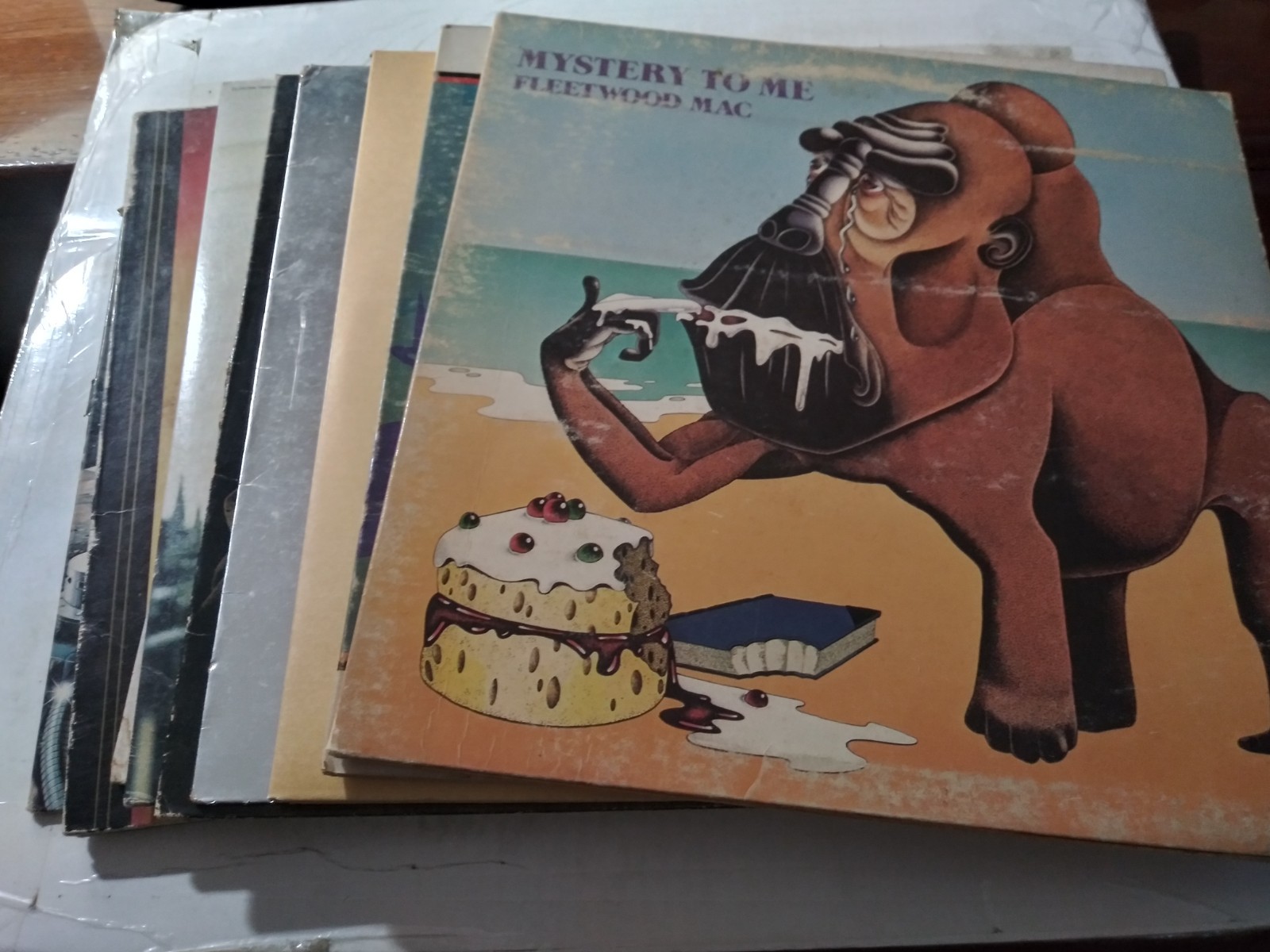 Lot of 10 Different 60s 70s & 80s Rock Records BTO BOB WELCH FLEETWOOD MAC WHO