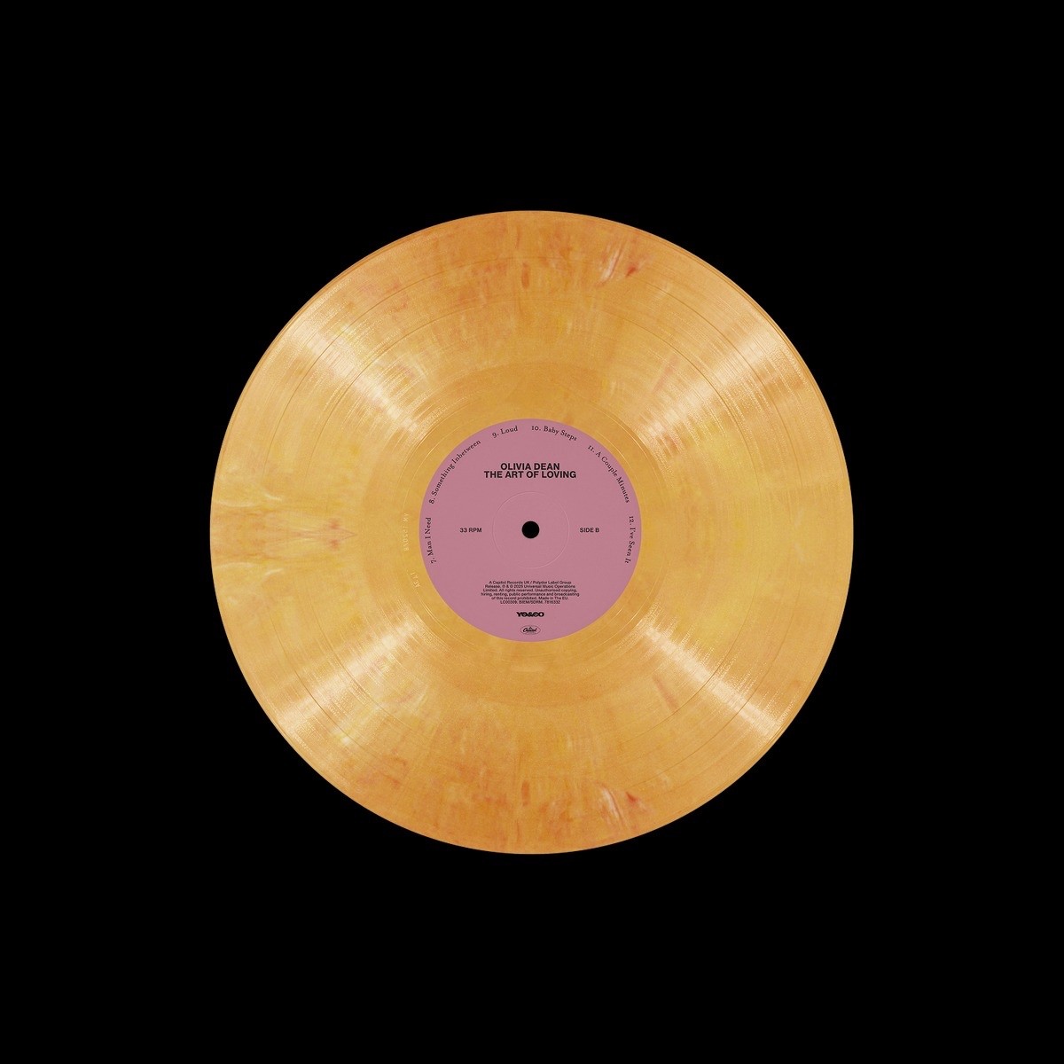 The Art of Loving D2C Alt Art LP Olivia Dean Orange ❇️SHIPS NOW❇️