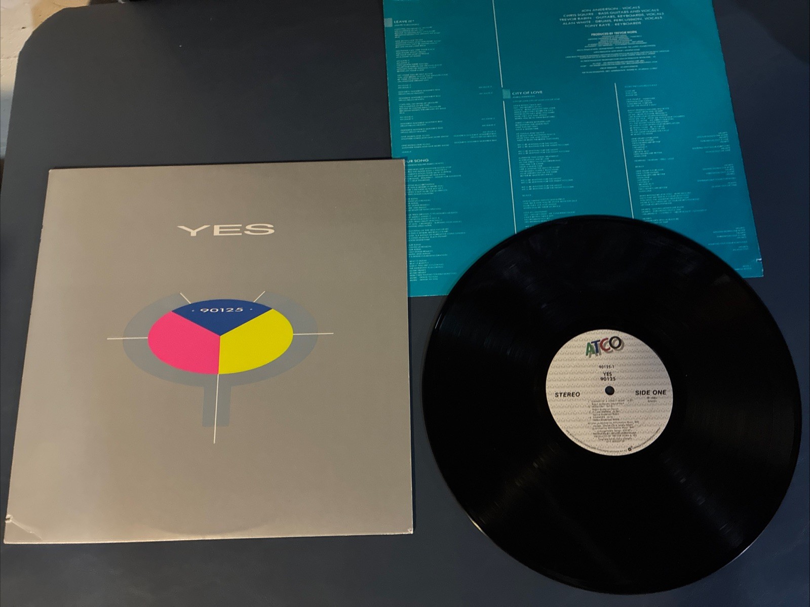YES 90125 (1983, Vinyl LP, ATCO, AR) Owner Of A Lonely Heart Leave It /VG/ Rock!