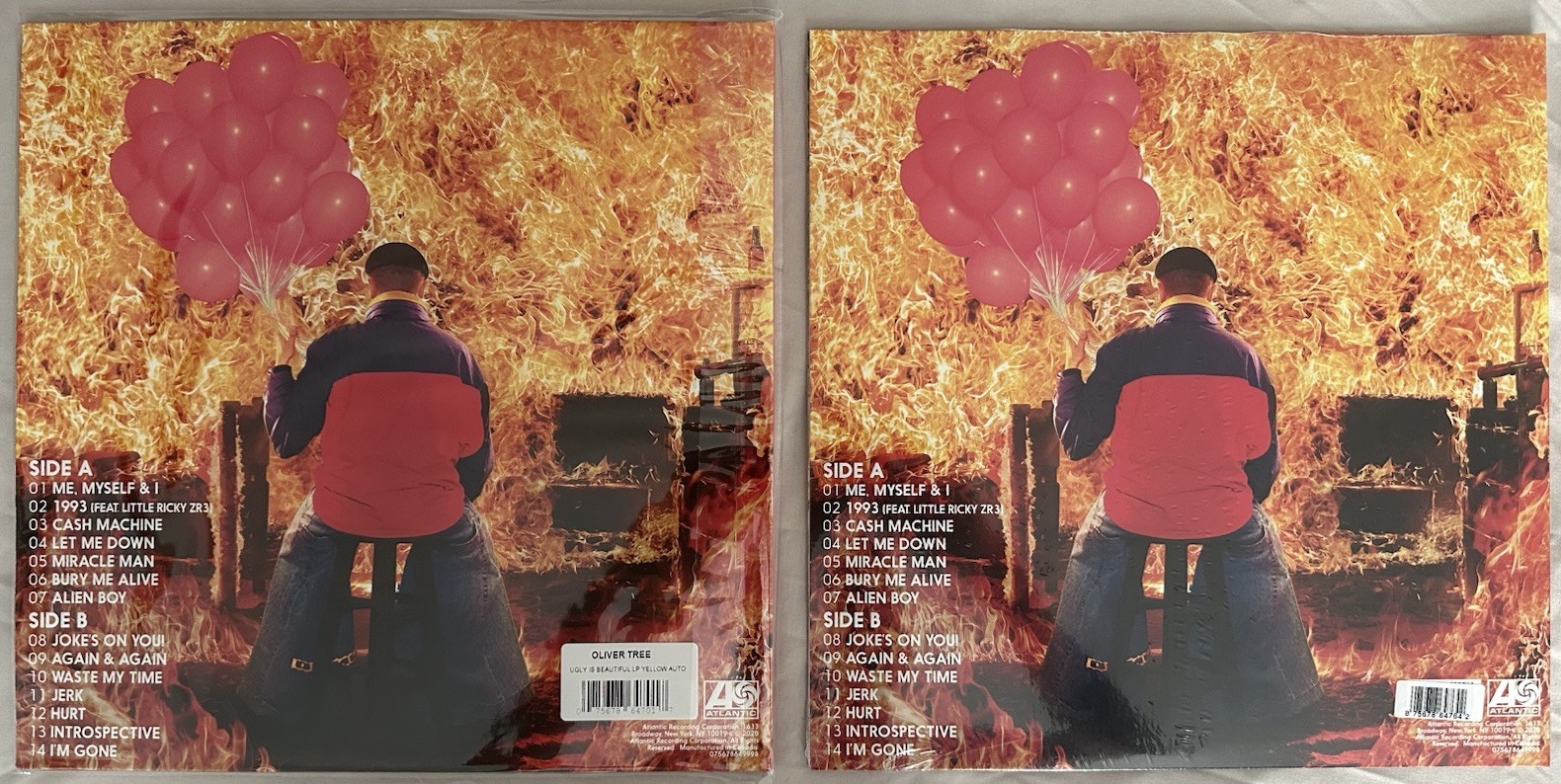 Oliver Tree Ugly Is Beautiful LP SEALED SIGNED YELLOW TRANSLUCENT FIRST PRESS