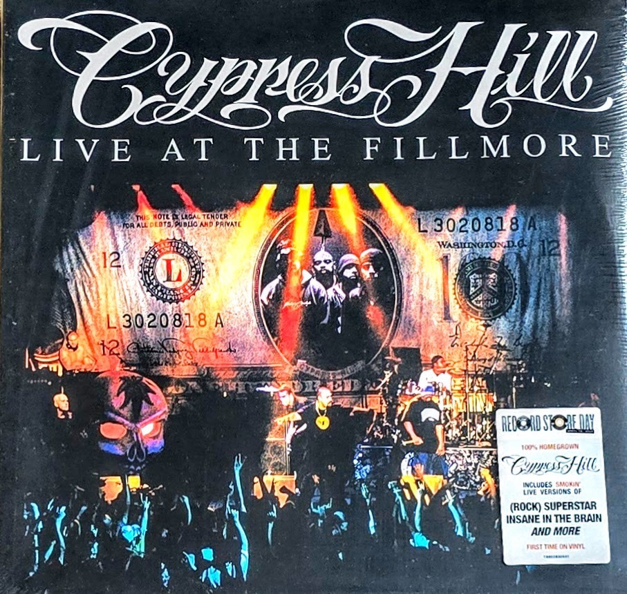 CYPRESS HILL – LIVE AT THE FILLMORE – VINYL 2-LP SET ” NEW, SEALED “