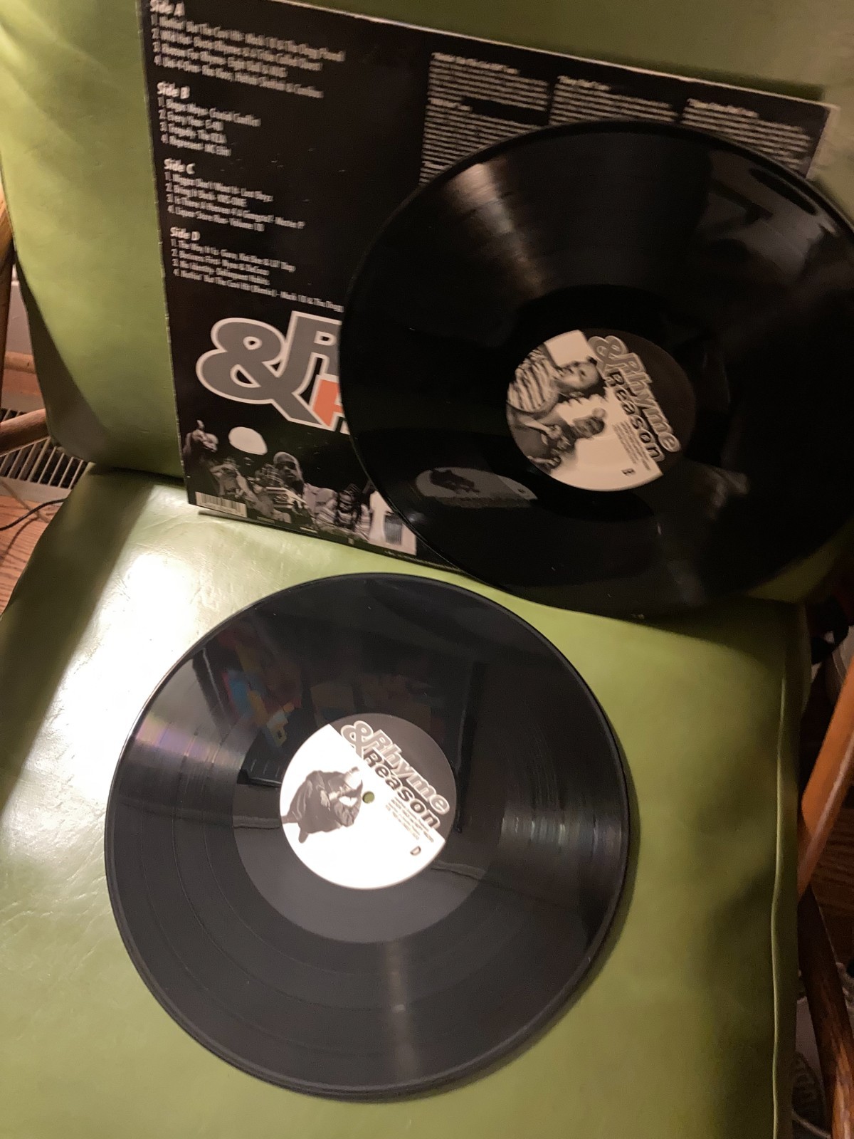 Rhyme & Reason Soundtrack OST 2LP Vinyl 1997, ft Rza, KRS-ONE, Dogg Pound VG+