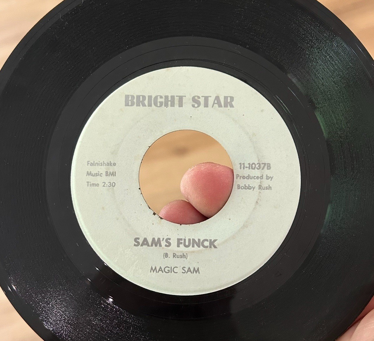 MAGIC SAM Sam’s Funck 45 BRIGHT STAR EX* RARE Chicago Blues Funk Soul