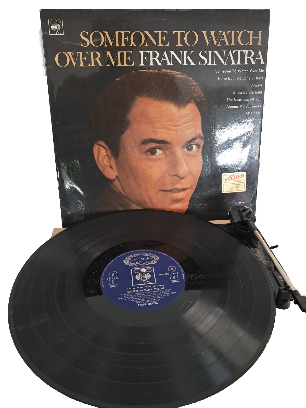 Frank Sinatra ‘Someone to Watch Over Me’ 12″ Vinyl LP 1968 Hallmark SHM 592 EX