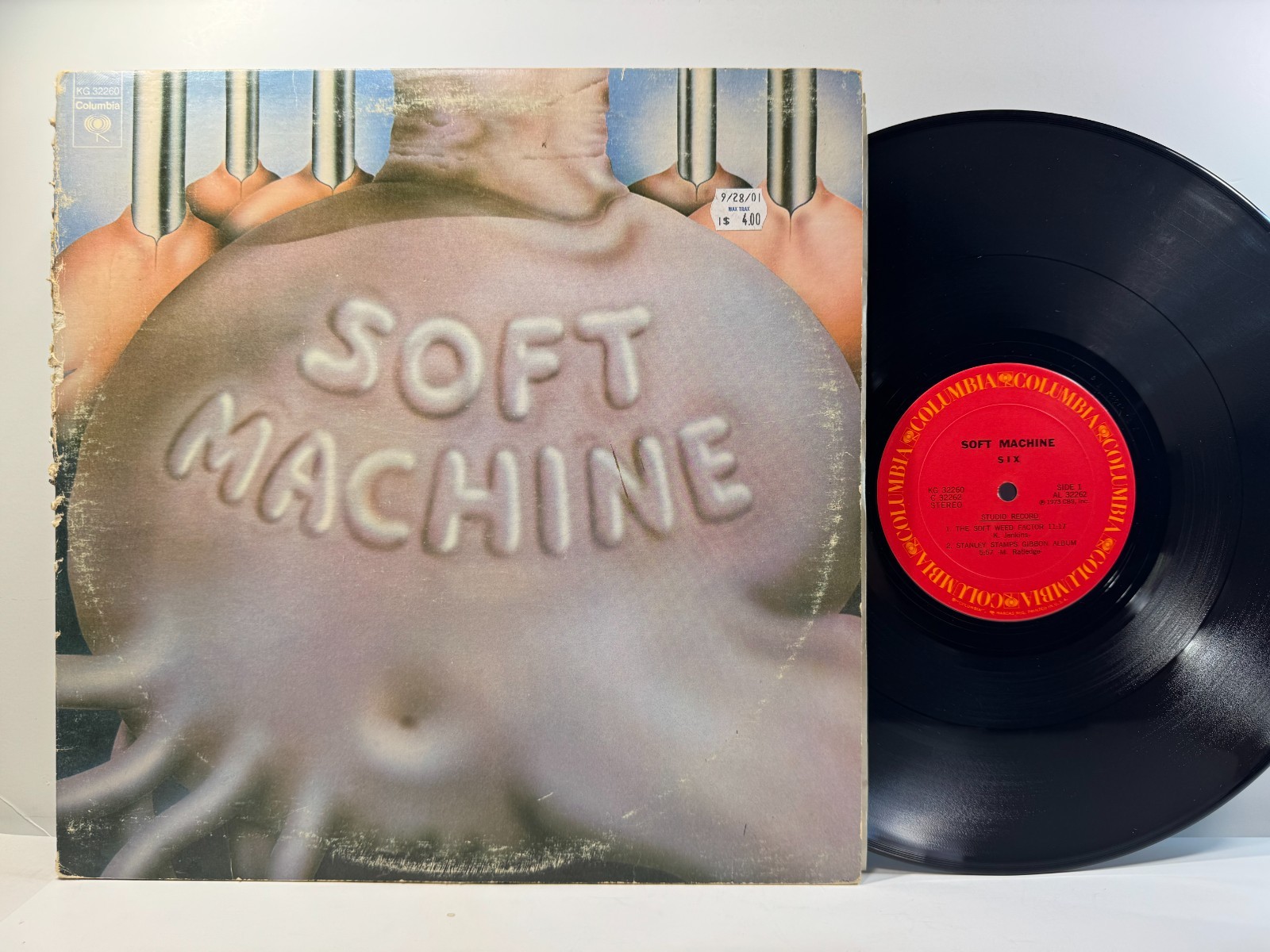 Jazz Rock/Fusion 2LP SOFT MACHINE Six (6) Columbia 1973 VG+ gatefold