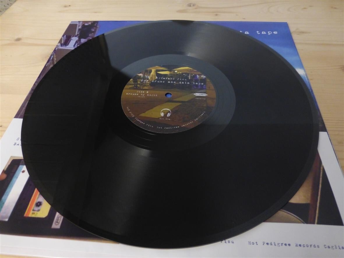 “For Drums And Data Tape” – 2023 Jazz Noise Avant-garde 12″ Vinyl LP