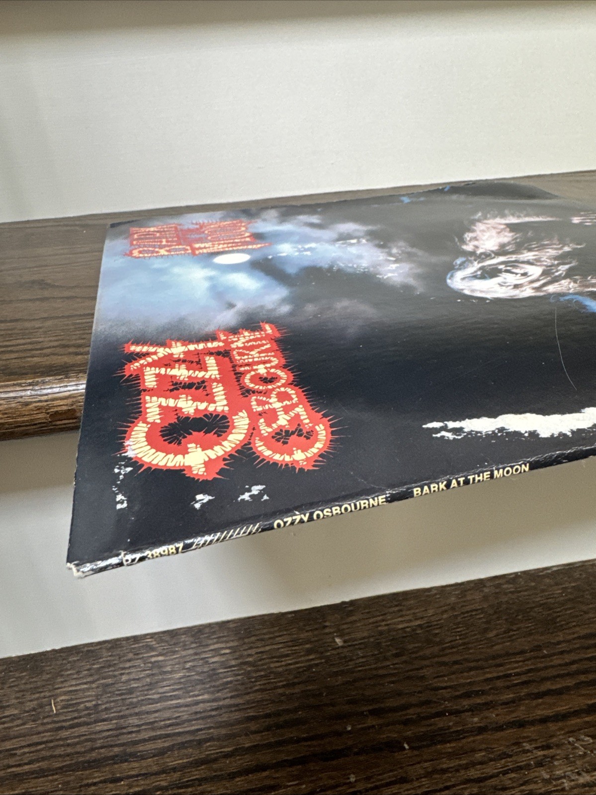 OZZY OSBOURNE Vinyl Bark At The Moon LP Original 1983 CBS Record SEE VIDEO
